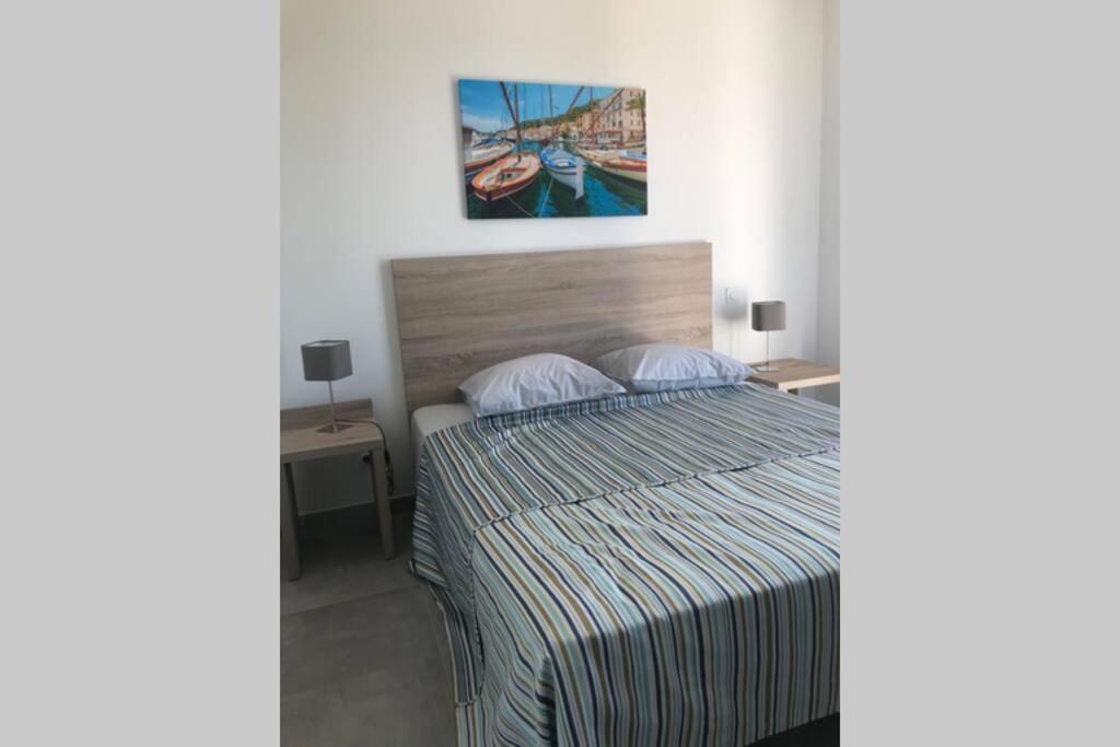 BONIFACIO 3mn du Port! Villa piscine chauffée ,clim,wifi Esterno foto